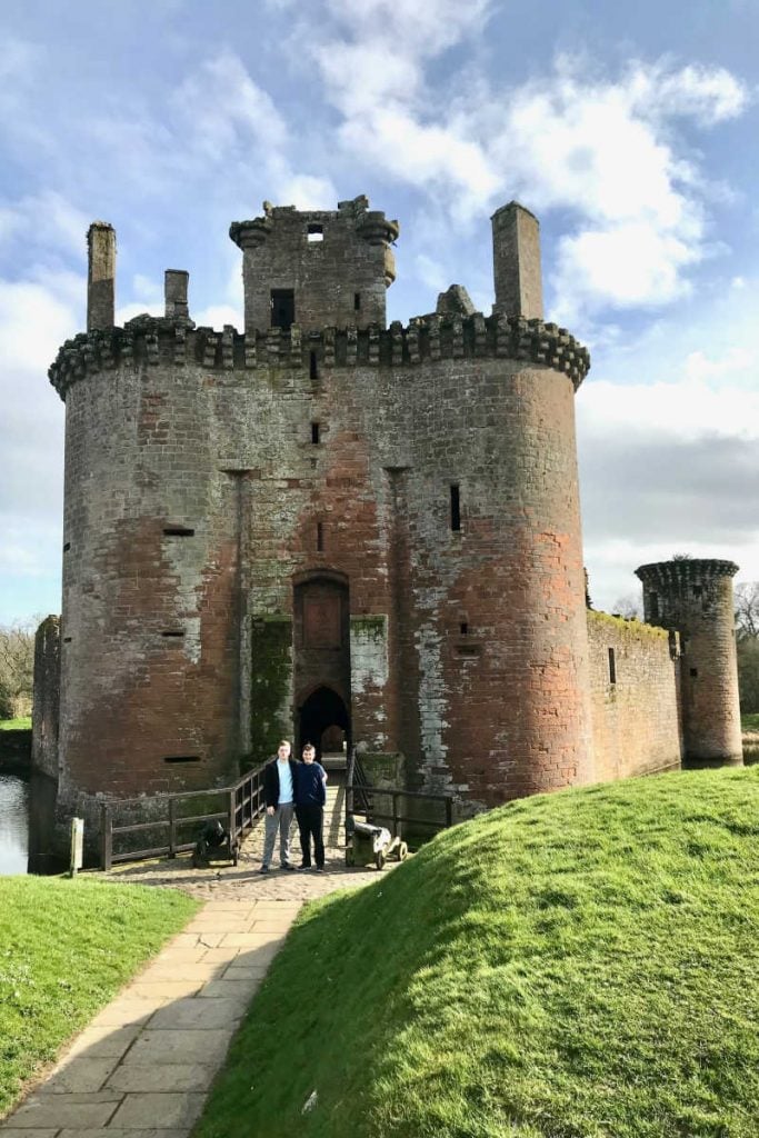 Ancestry travel Caerlaverock Castle Scotland