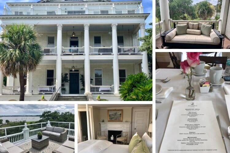 Best places to stay in Beaufort include the Anchorage 1770 as the only waterfront inn with complimentary breakfast.