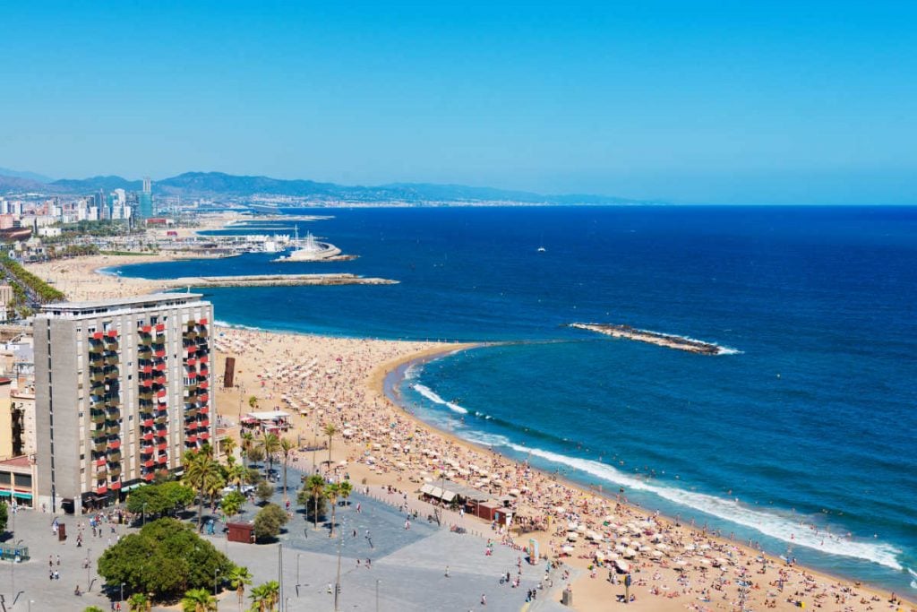 Barceloneta Beach Barcelona