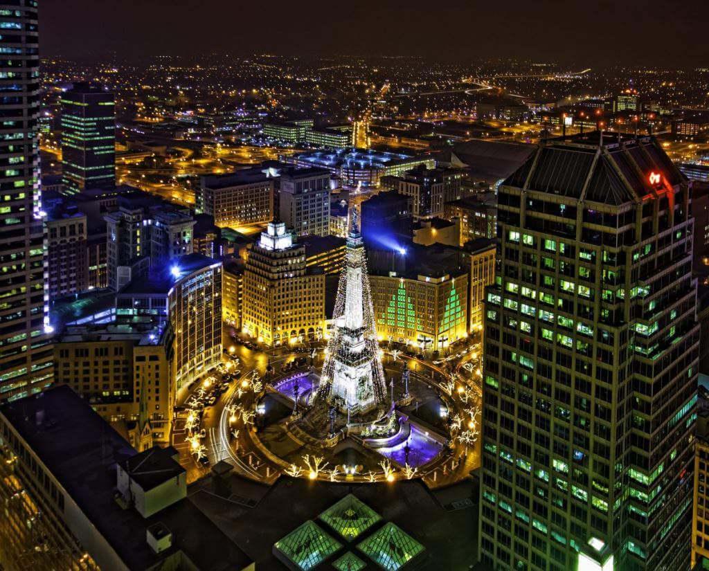 Best Holiday Events in the U.S. Circle of Lights Indianapolis-Kids Are A Trip