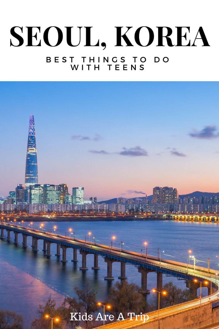 Seoul, Korea is fabulous for all ages, but check out these awesome things to do in Seoul with teens. - Kids Are A Trip