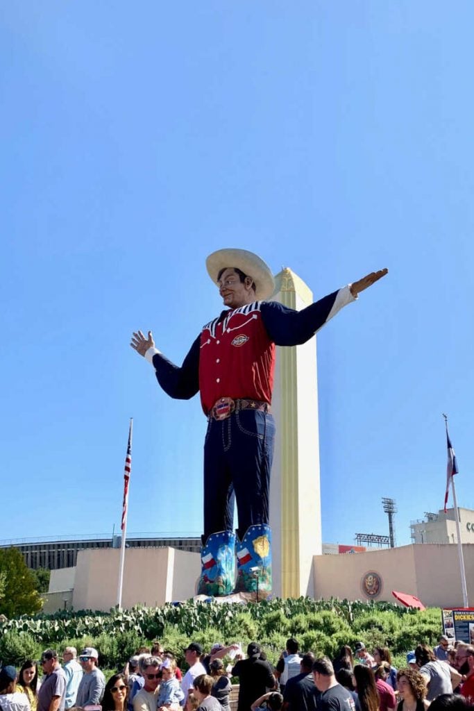 Big Tex Texas State Fair Dallas Cotton Bowl
