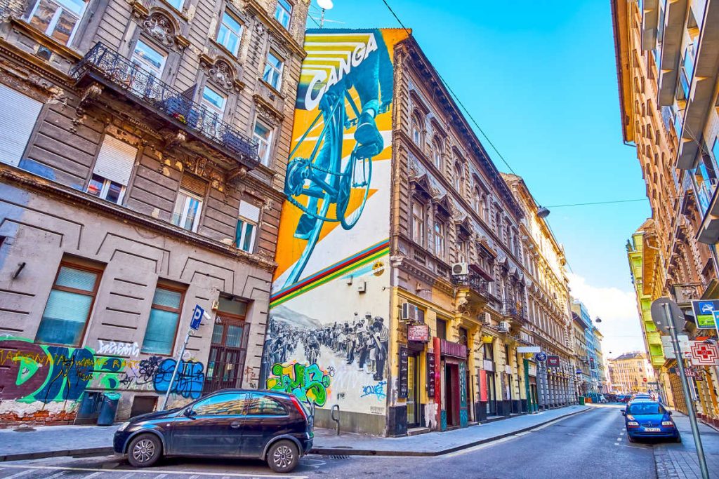 Budapest street art tour