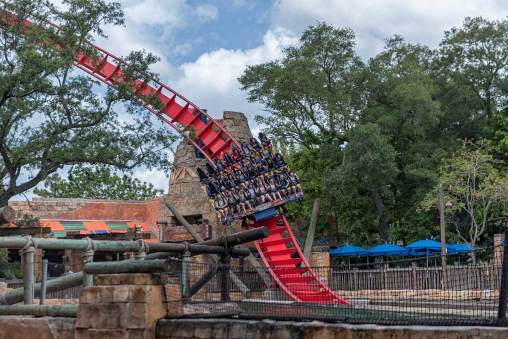 Busch Gardens Tampa Orlando with teens