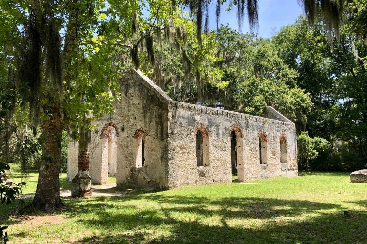 Make a trip to St. Helena Island to see the Chapel of Ease. 