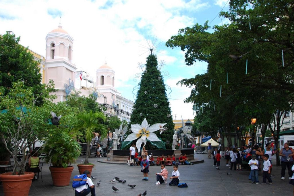Christmas in Old San Juan Puerto Rico