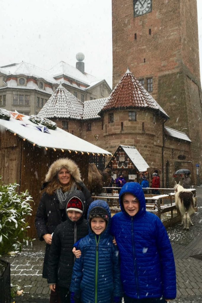 Christmas market weather-Kids Are A Trip