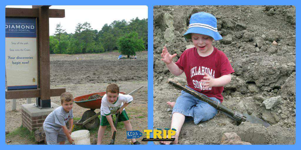 Crater of Diamonds State Park-Kids Are A Trip