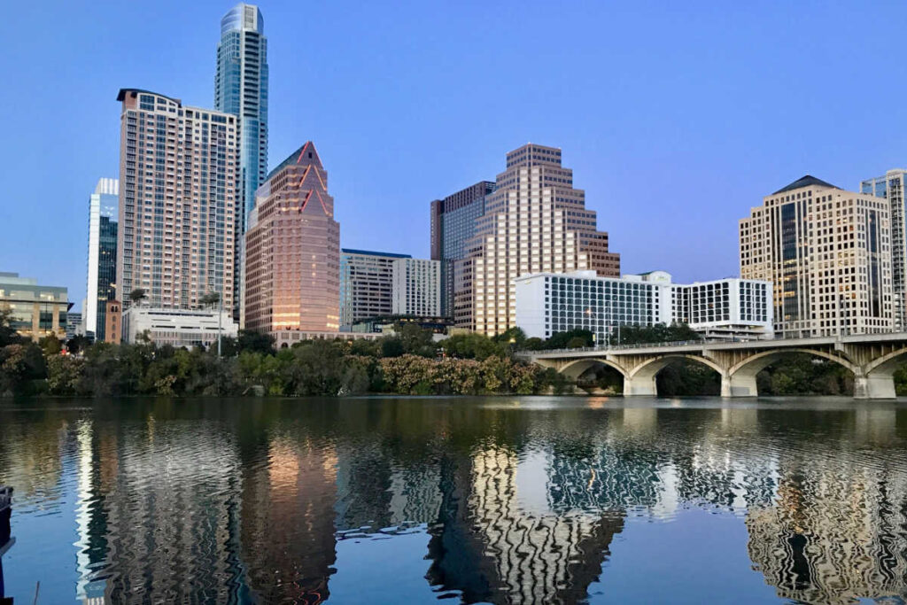 Downtown Austin with kids