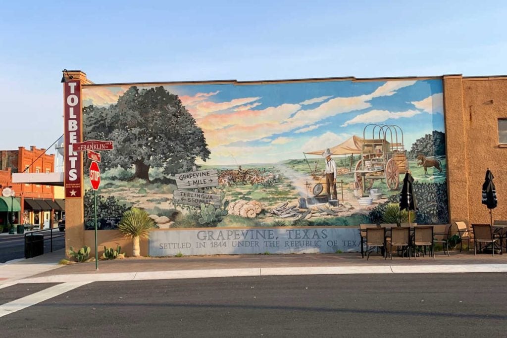 Downtown Grapevine Mural