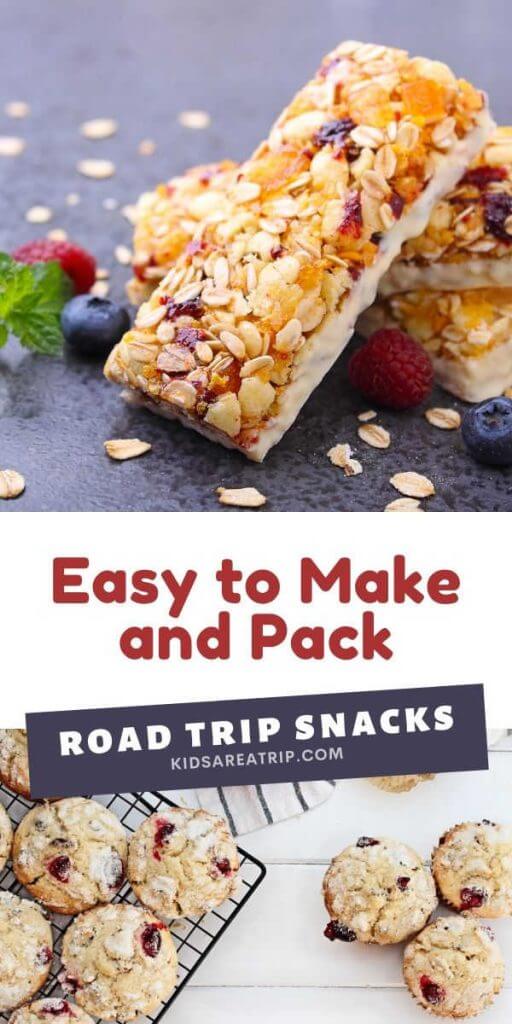 Easy to Make and Pack Road Trip Snacks
