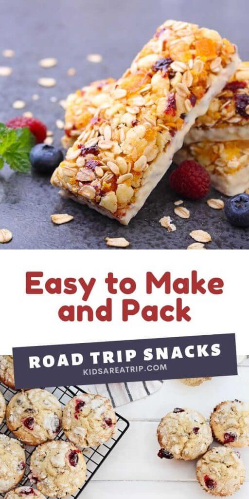 Easy to Make and Pack Road Trip Snacks