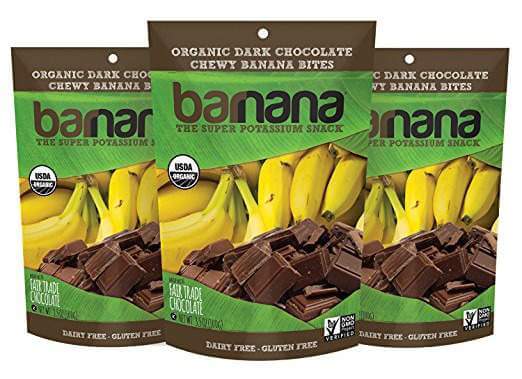 Easy to Pack Organic Fruit Snacks Chocolate Banana Bite-Kids Are A Trip