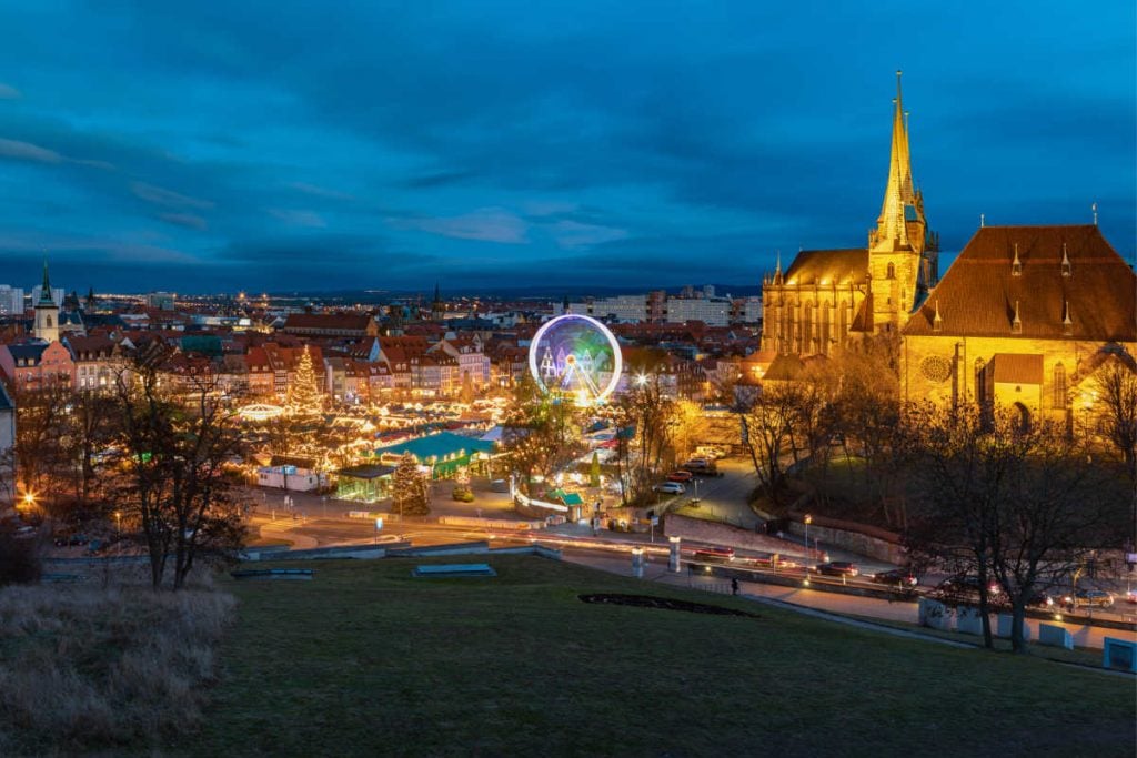 Erfurt Germany Christmas market