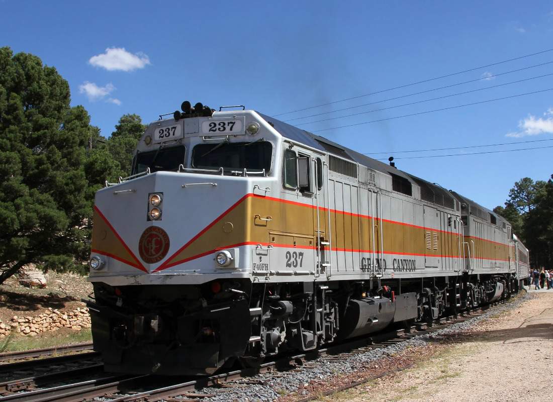 Grand Canyon Railway Williams Arizona-Kids Are A Trip