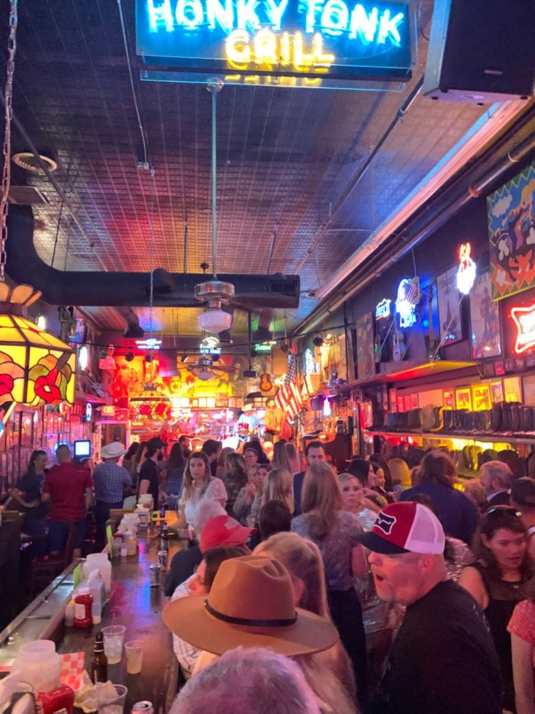 Honky Tonk Grill Nashville with Teens