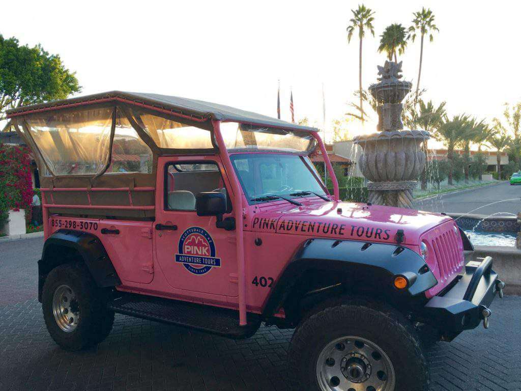 Best Family Activities in Phoenix Pink Jeep Tour-Kids Are A Trip