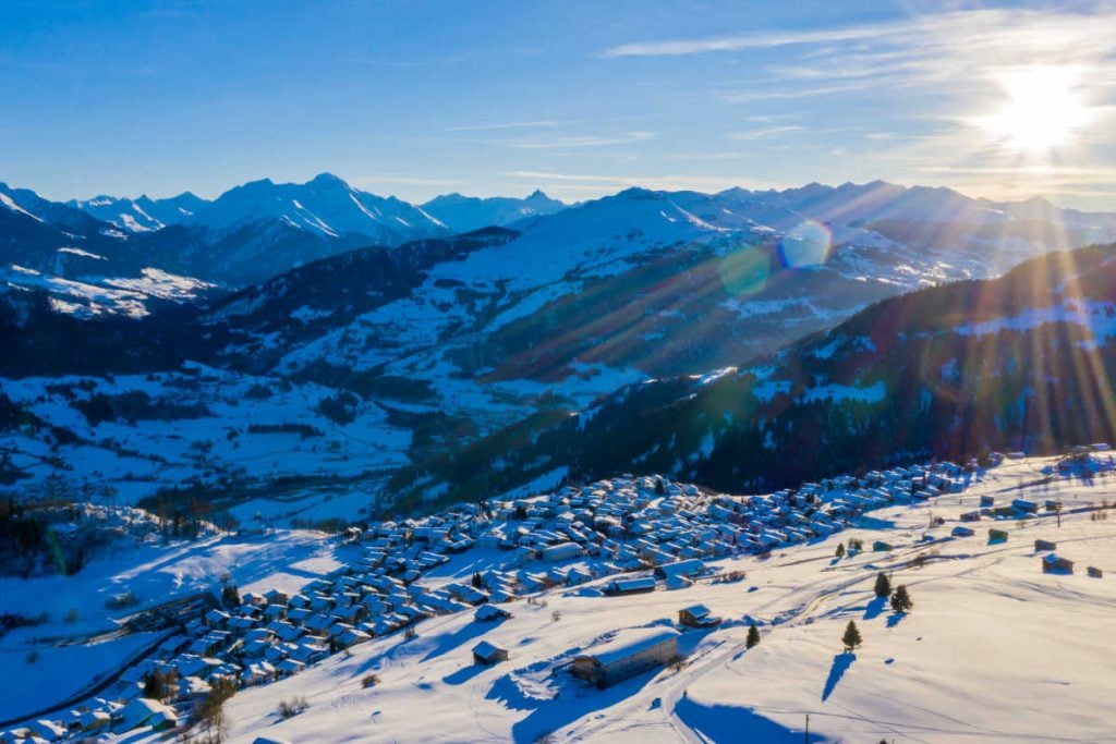 LAAX ski resort