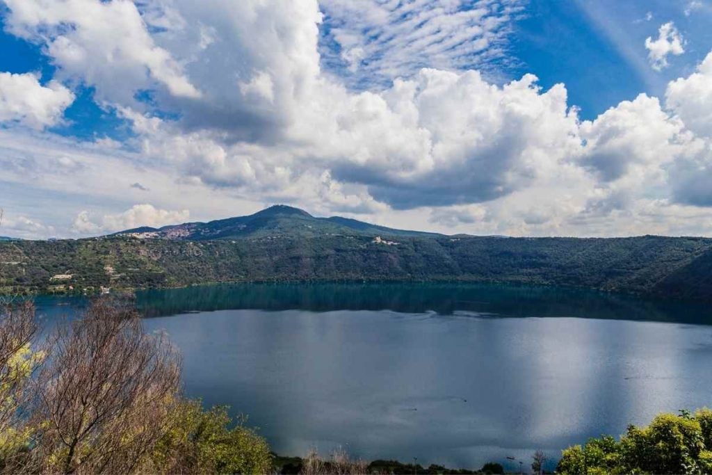 Lake Albano Italy kayak