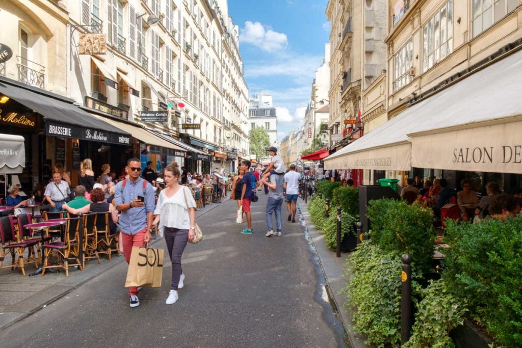 Latin Quarter in Paris