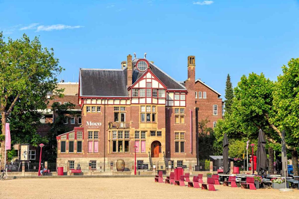 Front entrance of the MOCO Museum