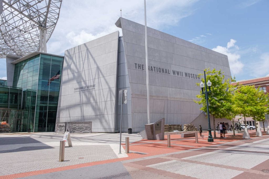 National World War II museum New Orleans with teens