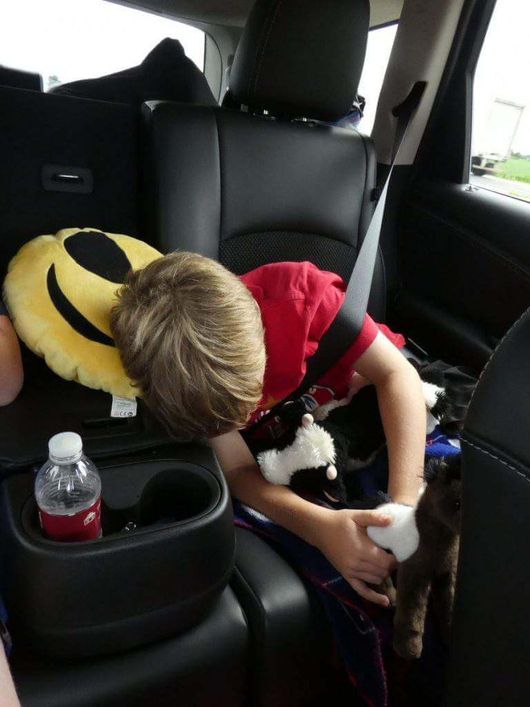 Survive a Holiday Road Trip with Kids Motion Sickness-Kids Are A Trip