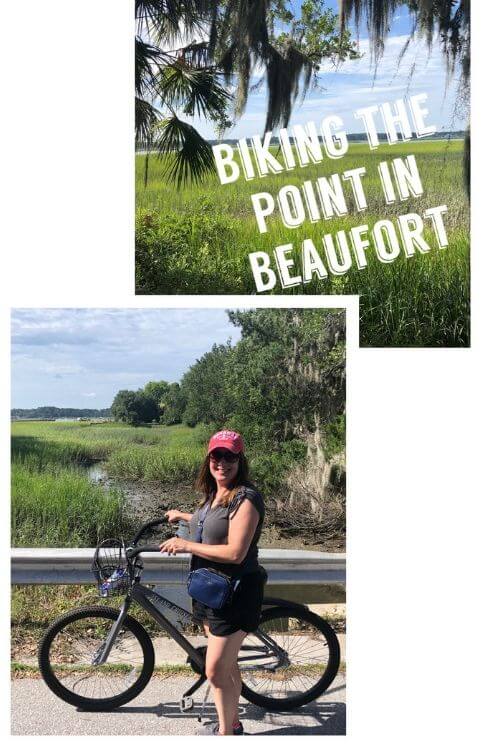 Biking is an awesome way to explore Beaufort, SC. 