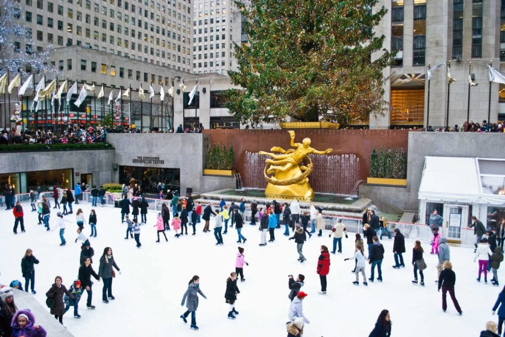 Rockefeller Center ice rink