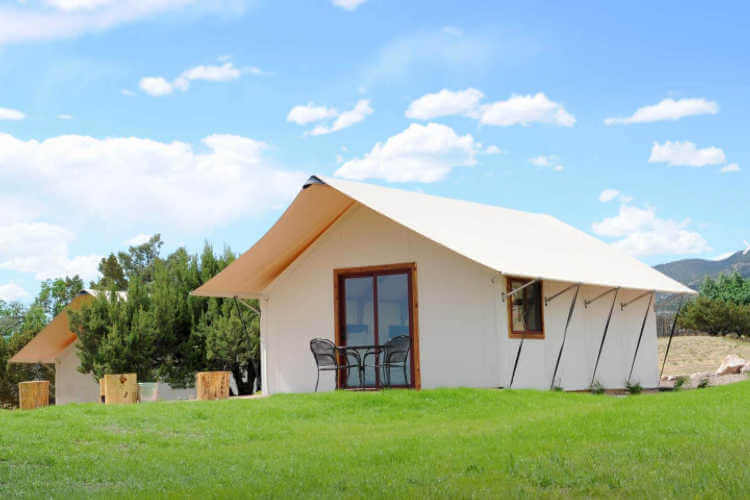 Royal Gorge Camping Colorado glamping
