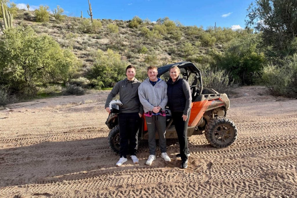 Sand buggy off-road adventure Arizona