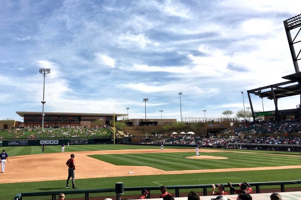 Spring training Scottsdale AZ