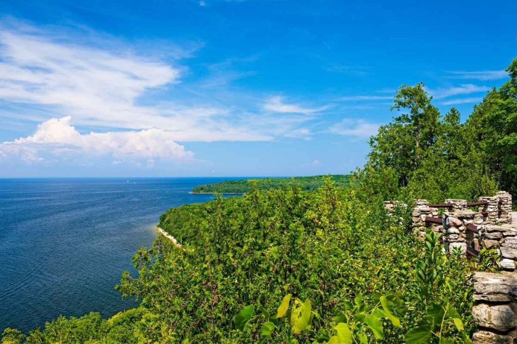 Sven's Overlook Peninsula State Park Wisconsin