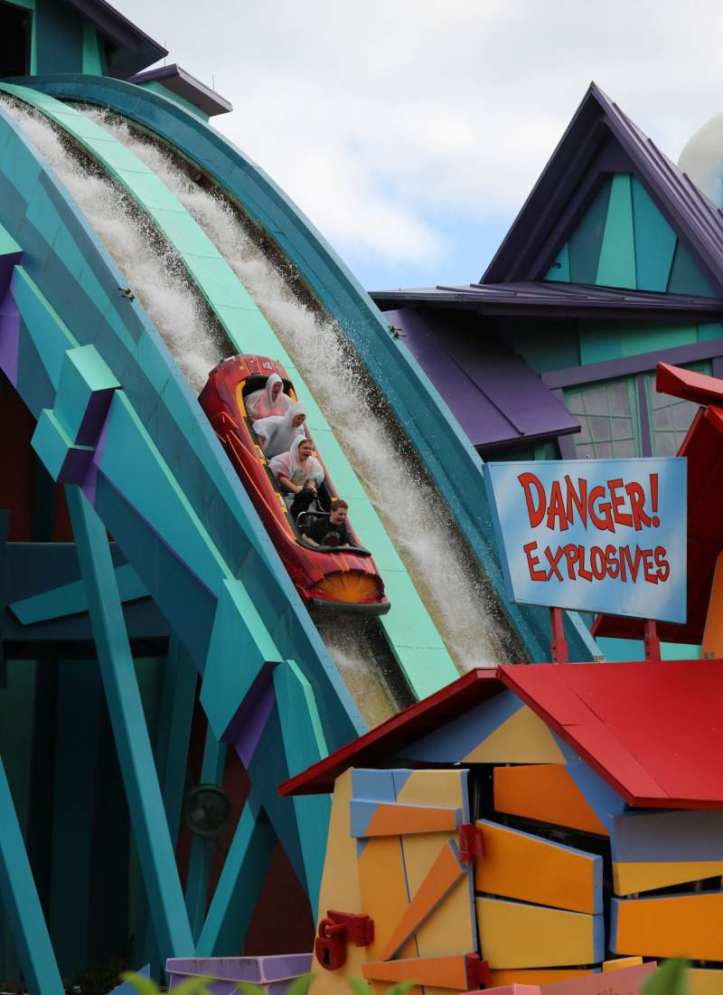 Travel with Teens Universal Orlando Ripsaw Falls-Kids Are A Trip