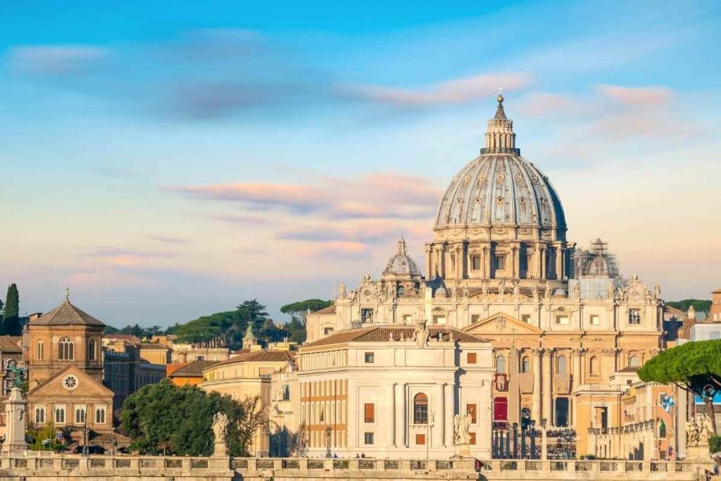 Vatican City Rome with teenagers