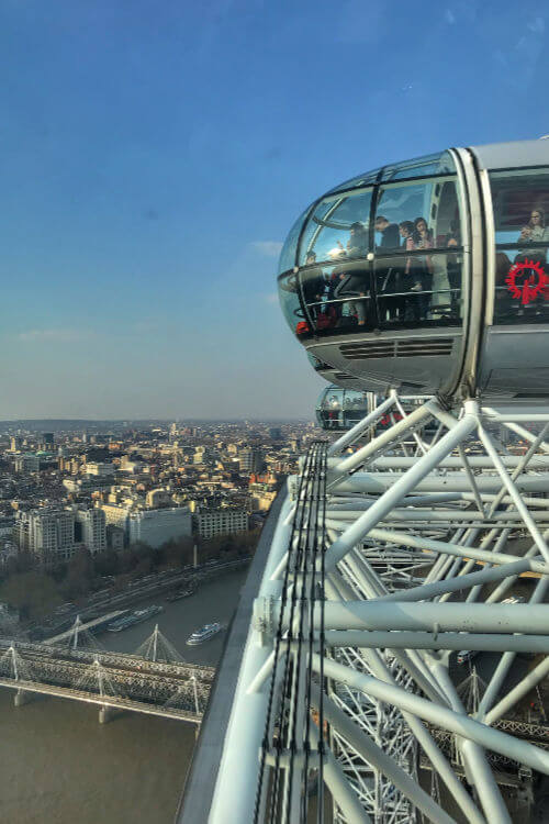 View from London Eye - Kids Are A Trip