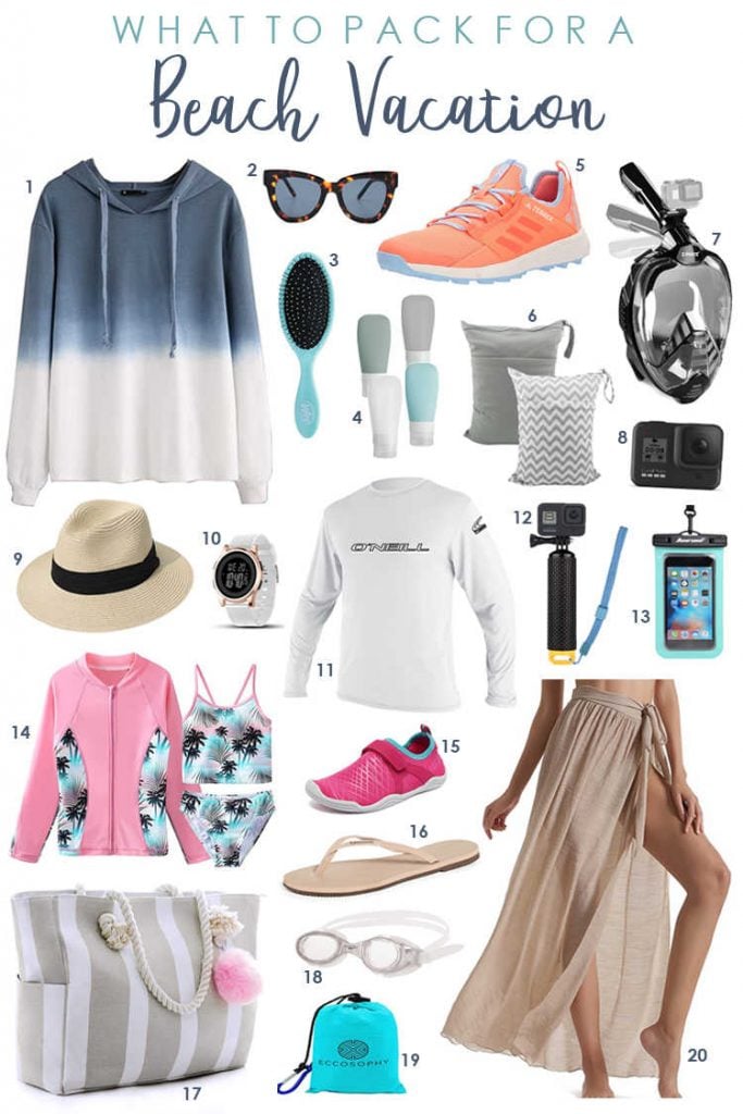 What to Pack for a Beach Vacation-Kids Are A Trip