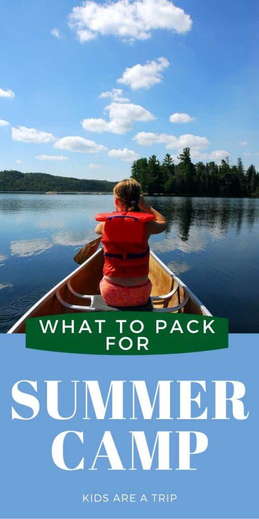 What to Pack for Summer Camp with Printable Packing List-Kids Are A Trip