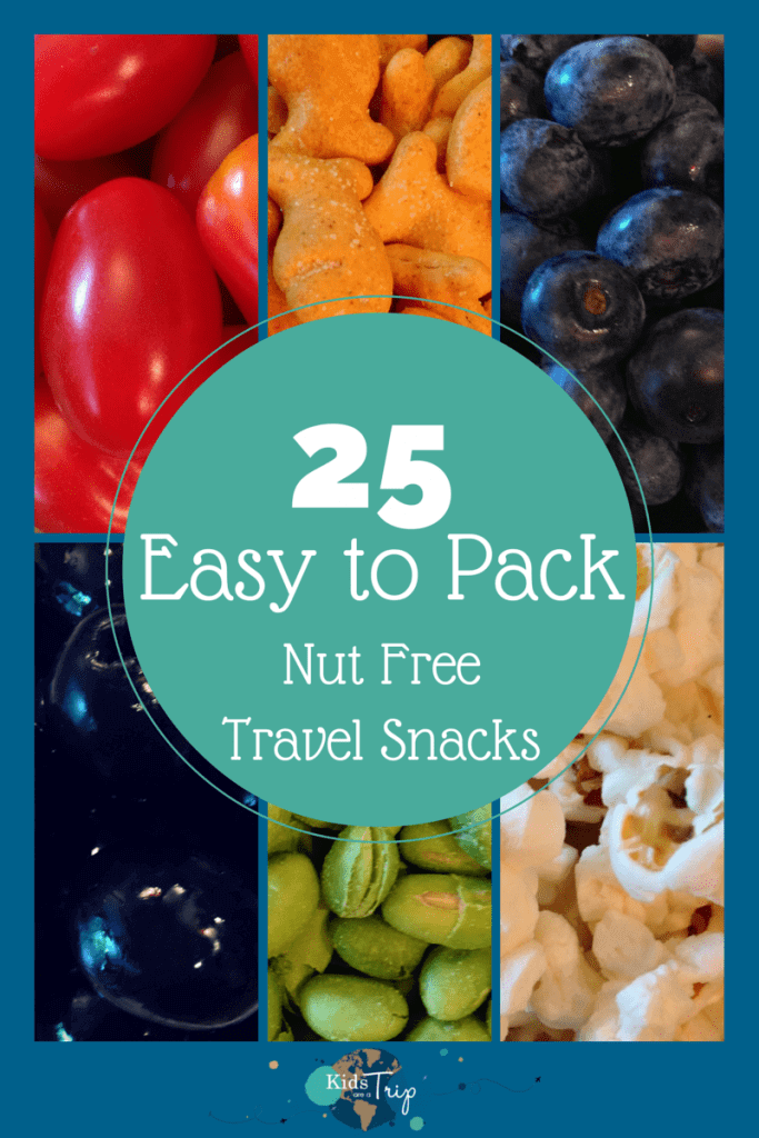 Easy to Pack Nut Free Travel Snacks-Kids Are A Trip