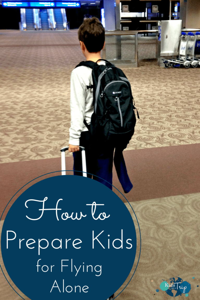 How to Prepare Kids for Flying Alone